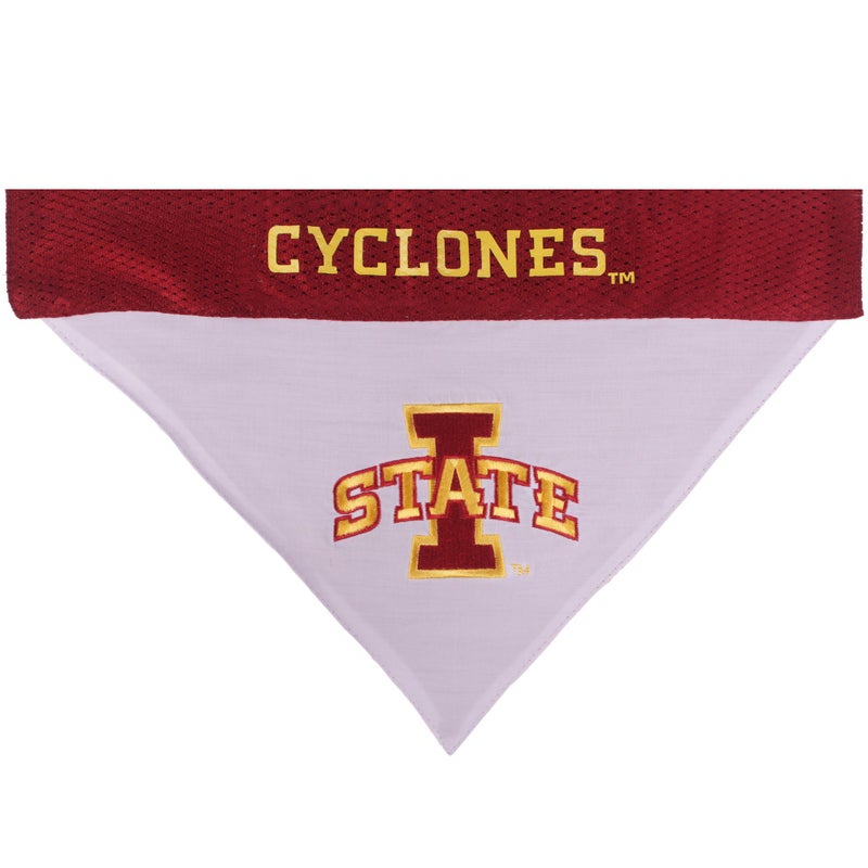 Pets First Collegiate Pet Accessories, Reversible Bandana, Iowa State Cyclones, Large/X-Large - Image 2